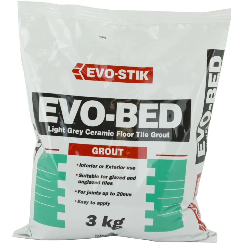 Evo-Stik Evobed Grout 3kg