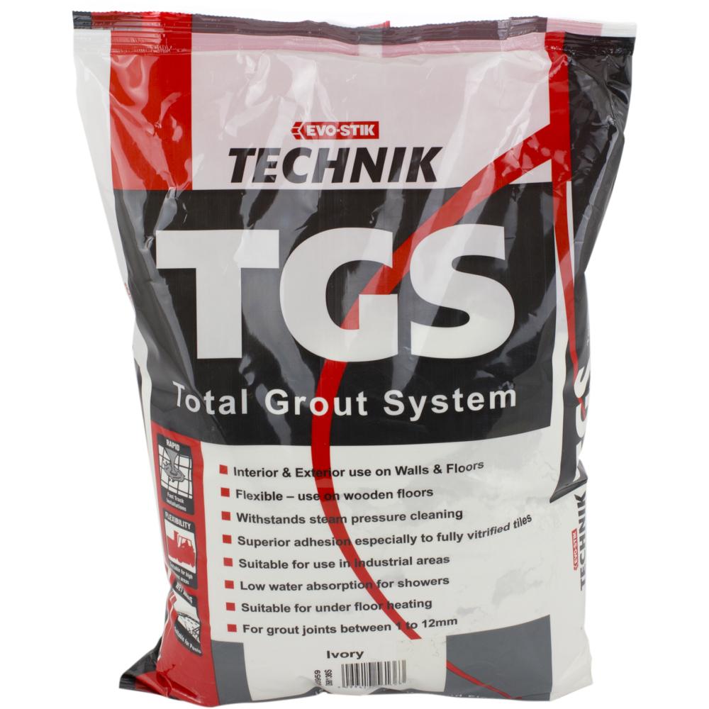 Evo-Stik Technik Tgs Ivory Grout 5kg