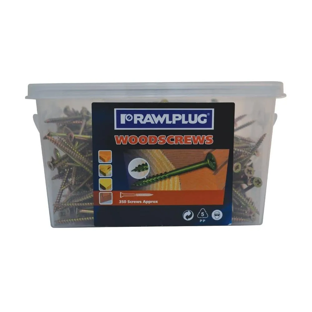 4.0 X 50 R-Qcp Chipboard Screws (Tub X 750)