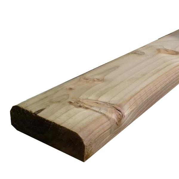 D Rail Fence Post 5ft X 4 X 4"