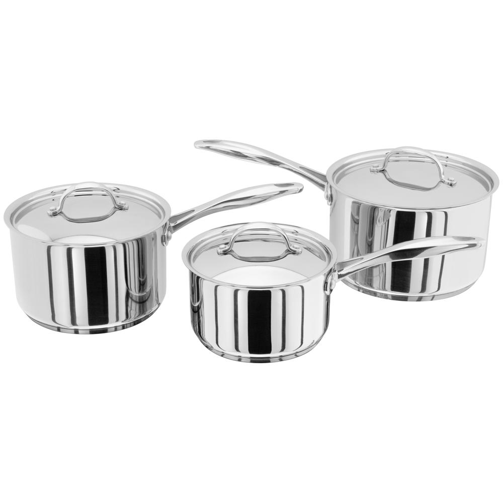 Stellar Profile 7000, 3 Piece Saucepan Set