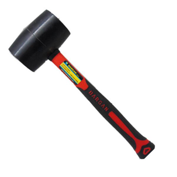 Dargan Fibre Handled Rubber Mallet 16Oz