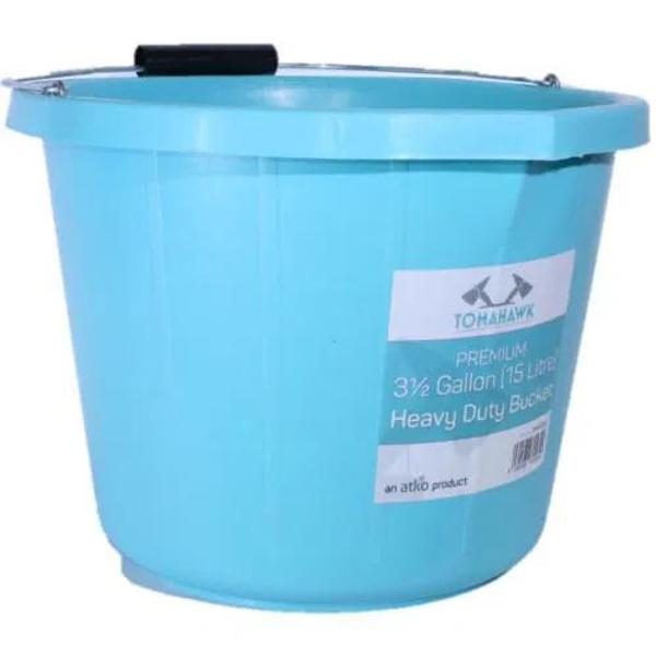 Tomahawk Plastic H/Duty Bucket 15L