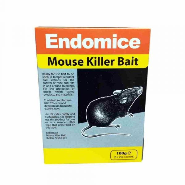 Endorats Mouse Bait 100G (5 X 20G Sachet)