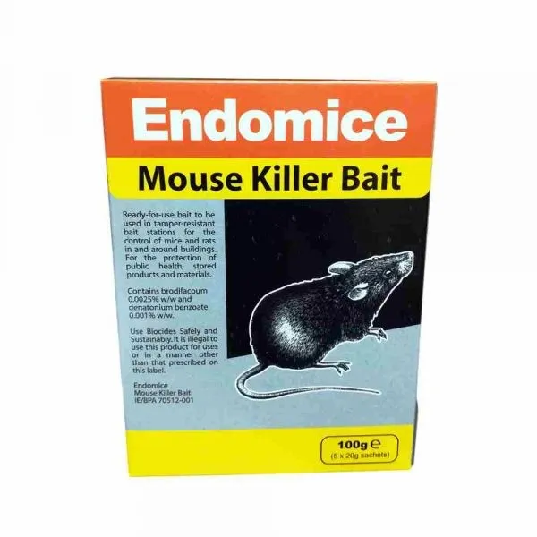 Endorats Mouse Bait 100G (5 X 20G Sachet)