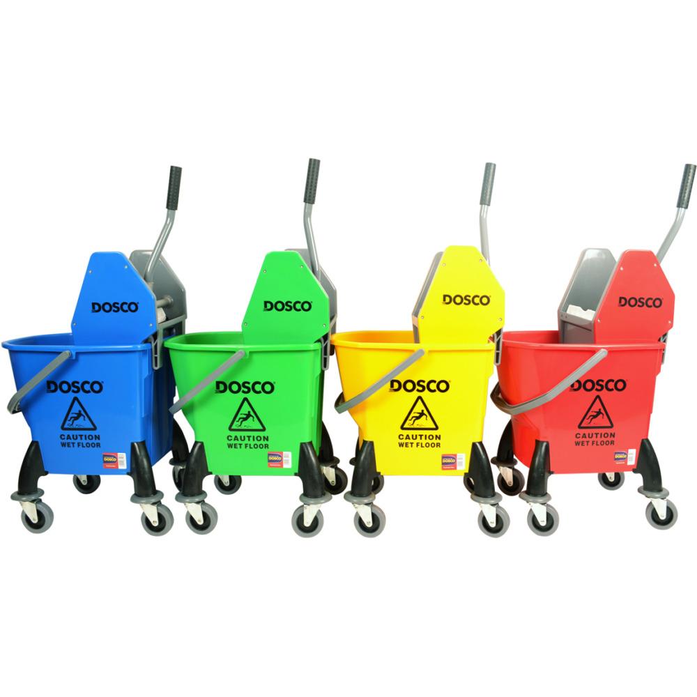 Dosco (Kentucky) Mop Bucket & Wringer 26L - Yellow