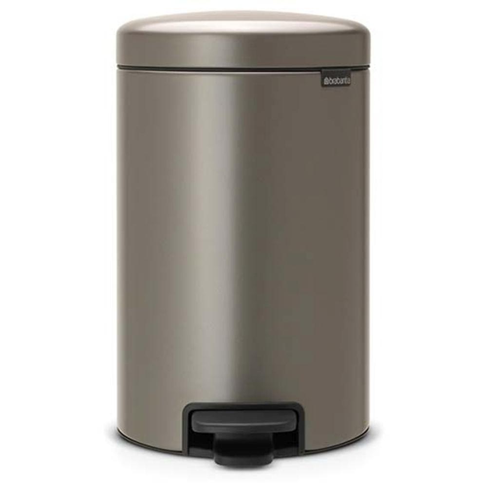 Brabantia New Icon Pedal Bin 12L Platinium