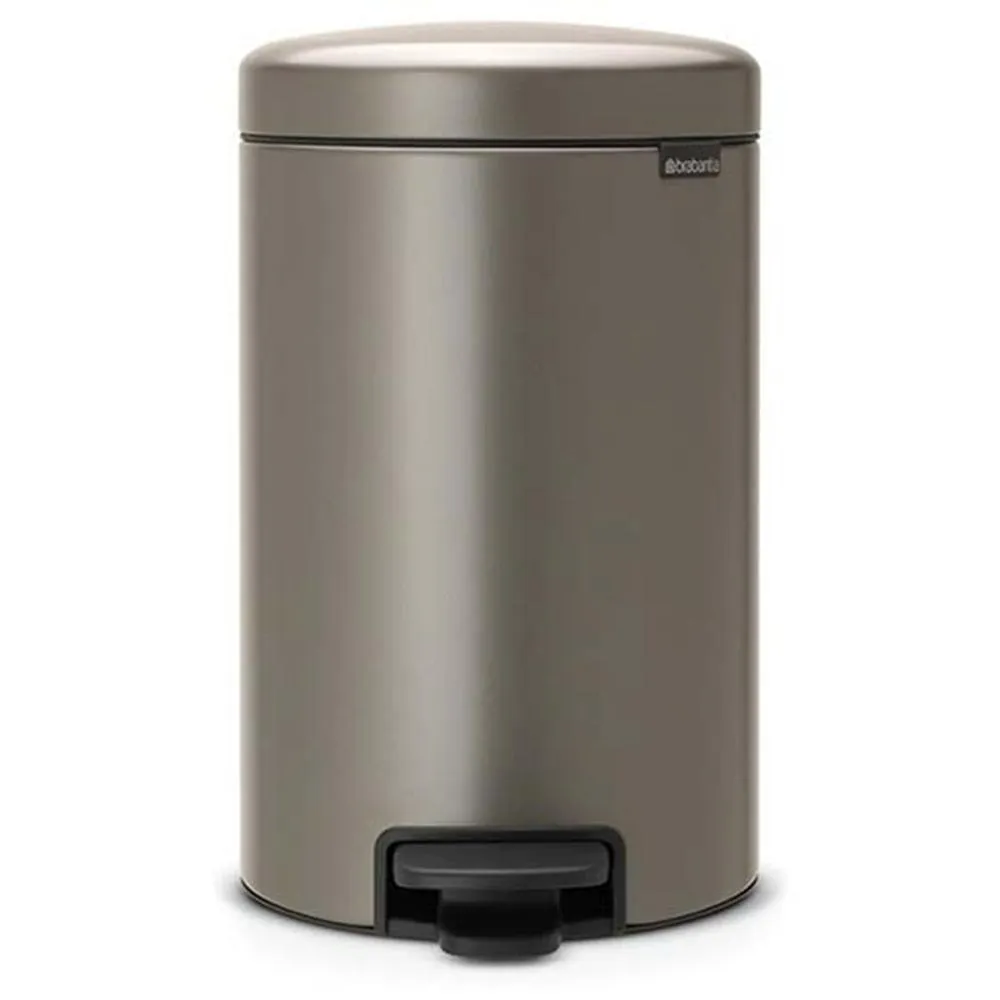 Brabantia New Icon Pedal Bin 12L Platinium
