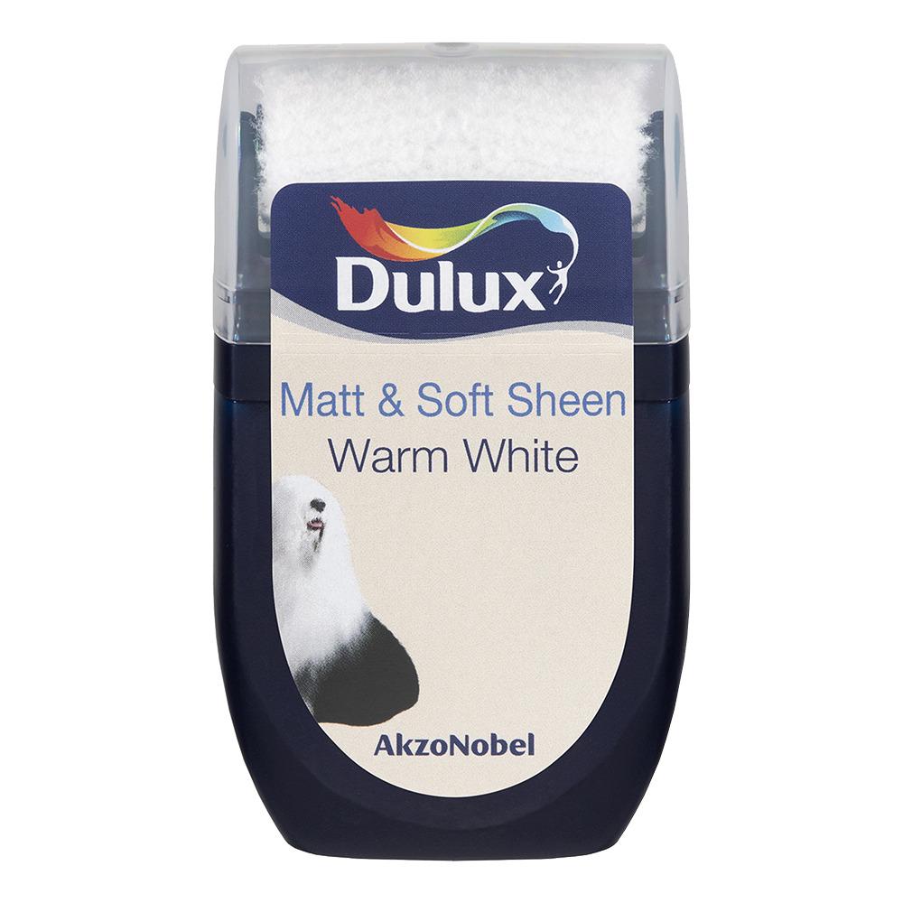 Dulux Matt Tester Warm White 30ml