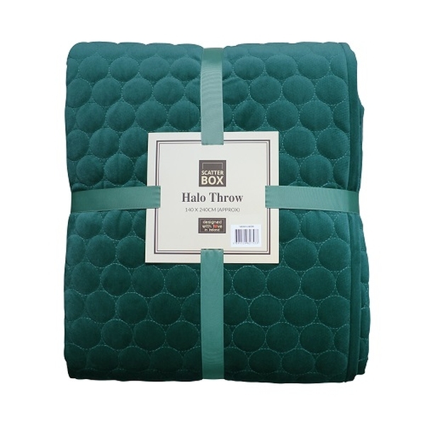 Scatterbox Halo Throw 140 X 240cm Teal