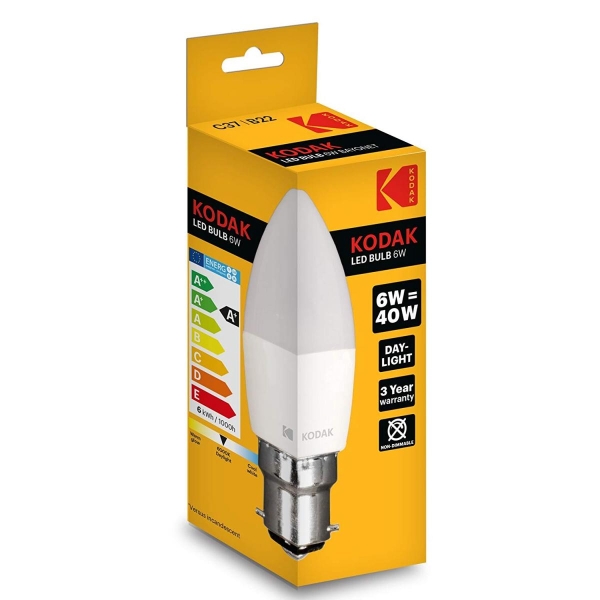 Kodak Led Candle Bulb 6W Bc (2)