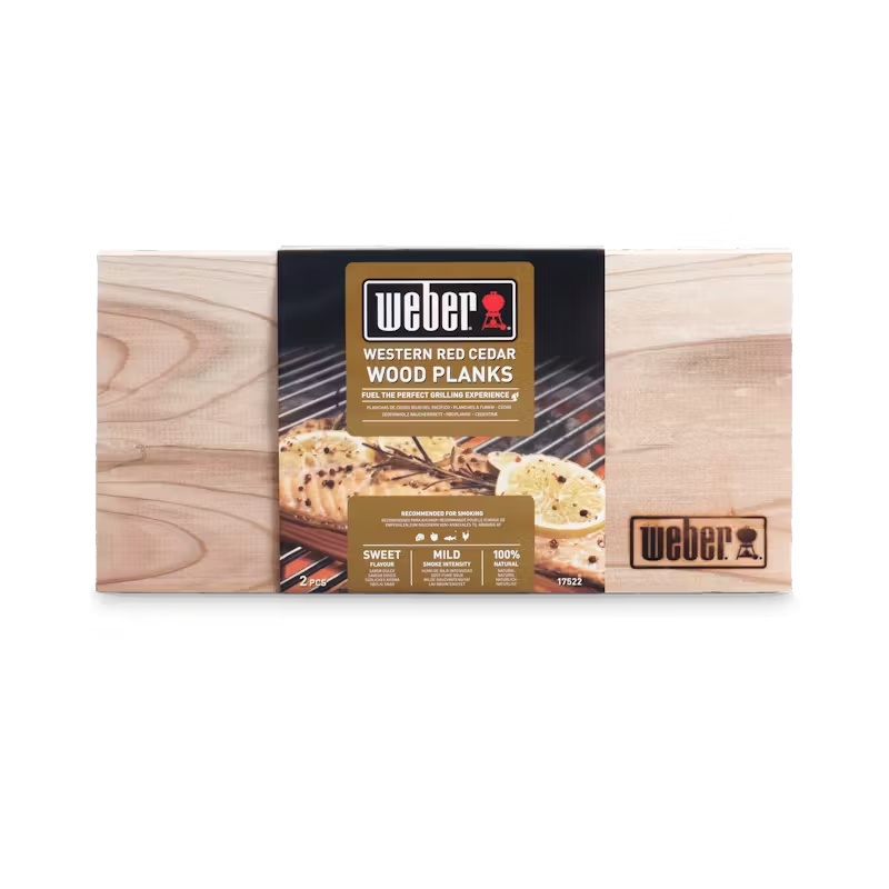 Weber Smoking Wood Plank 300 X 150 X11mm (2)