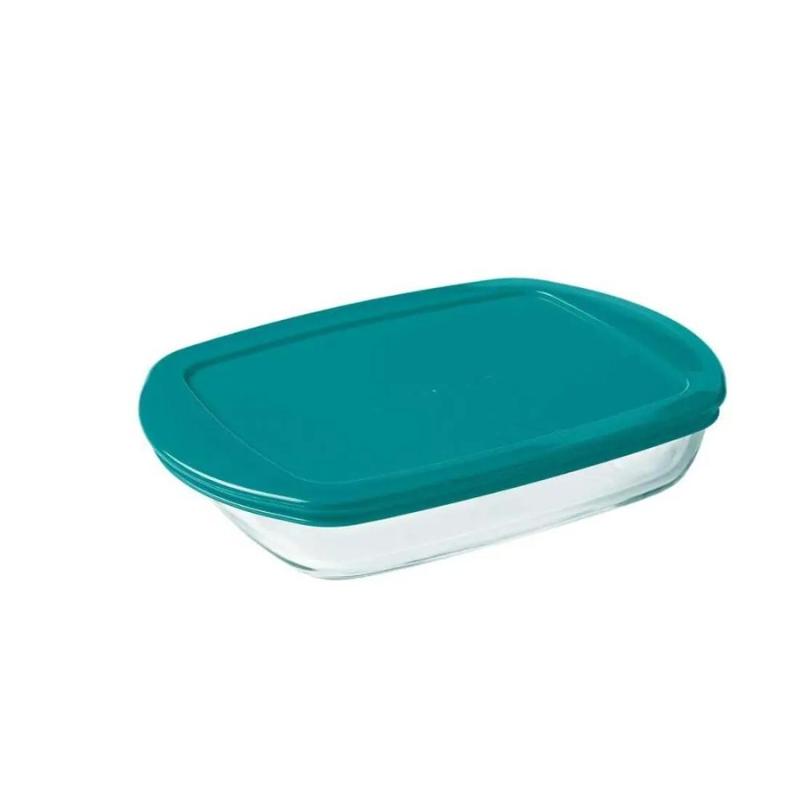 Pyrex Rect Dish 23X15cm 1.1Lt C/W Lid