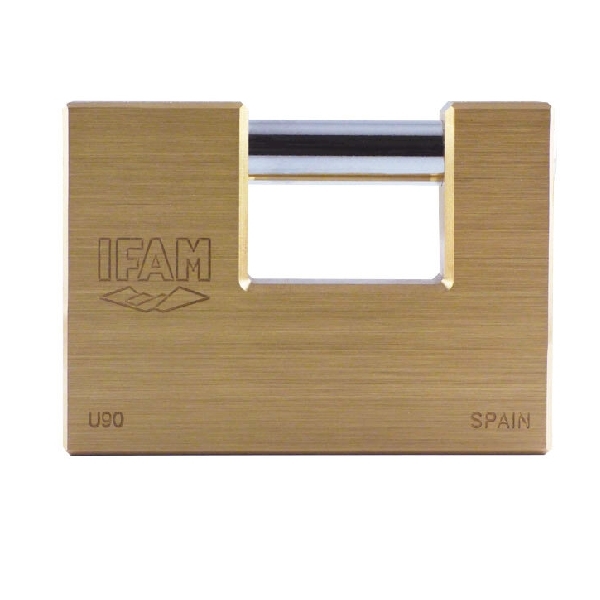 Ifam Padlock U Series 90mm Blocklock