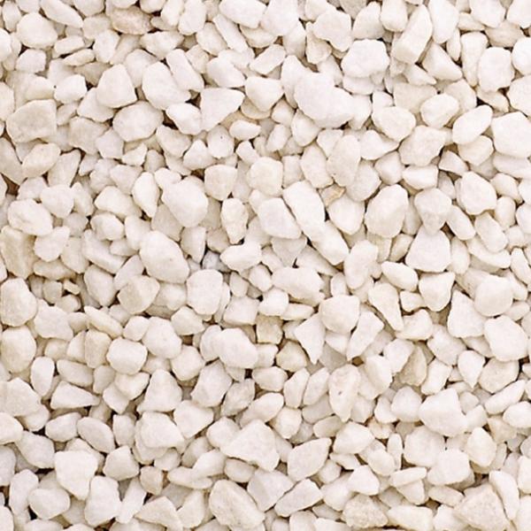 Barleystone White Marble 10% Black 10mm Garden Stone 25kgs