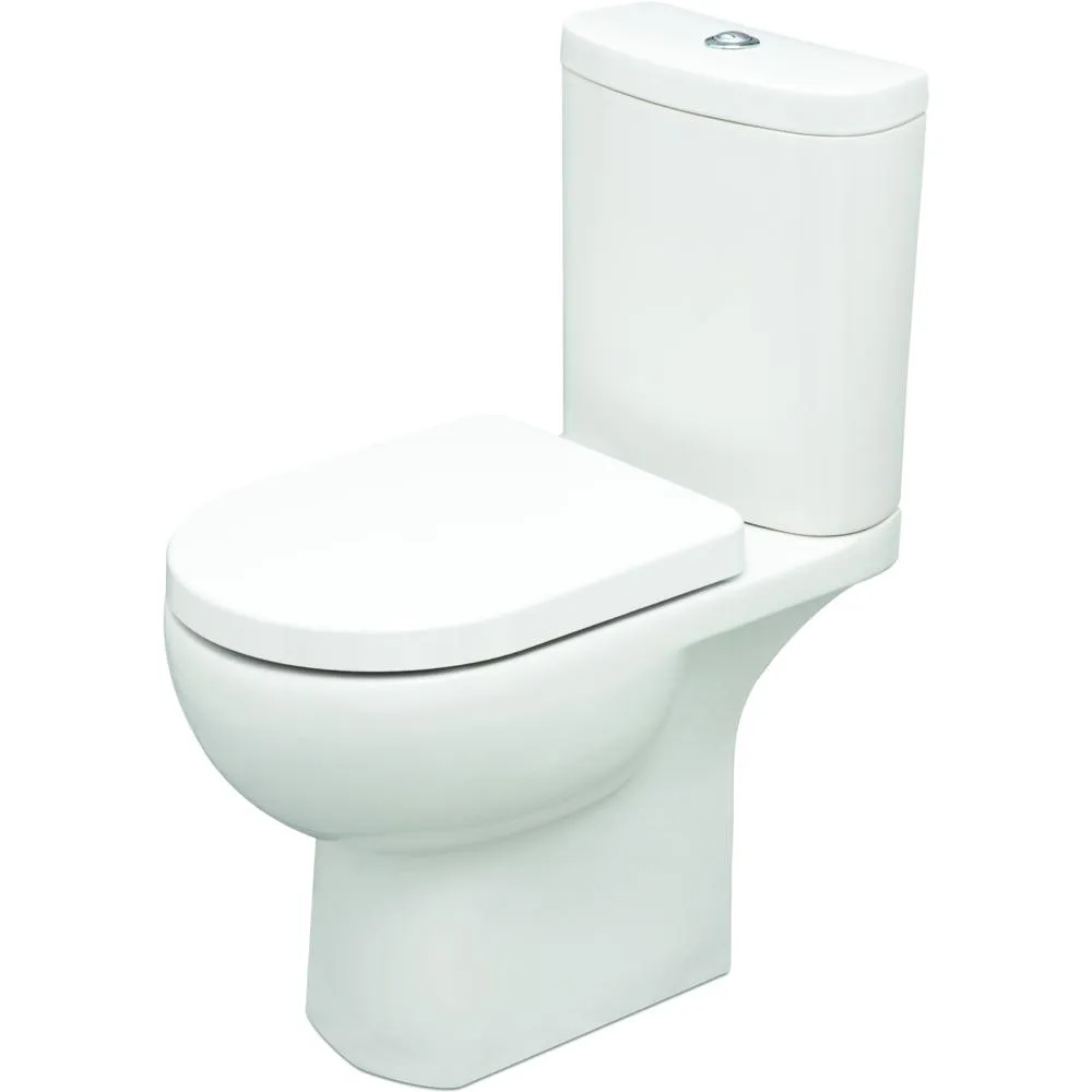 Open Back Wc With Soft Close Seat
