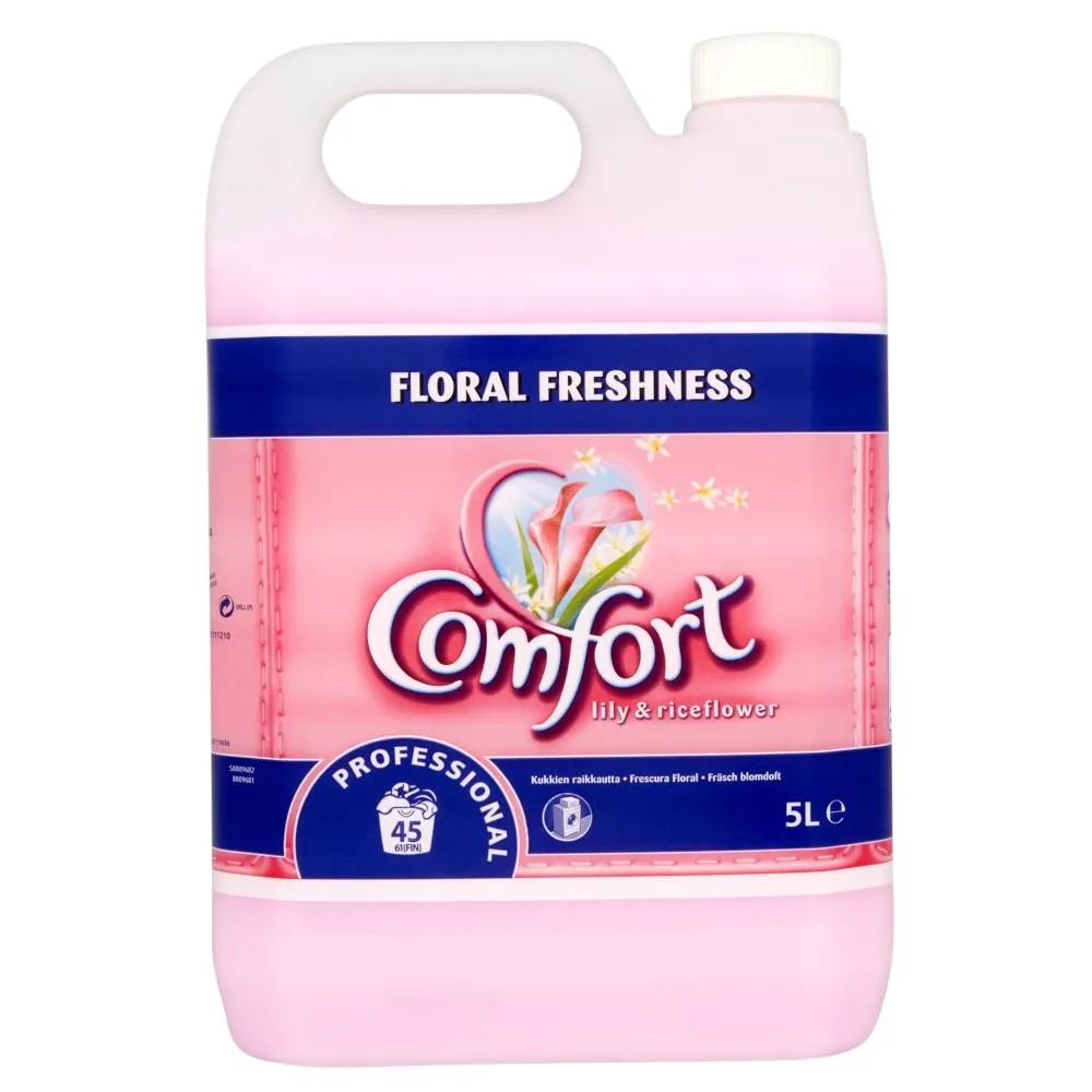 Comfort Lily & Rice Flower Fabric Conditioner - 5L