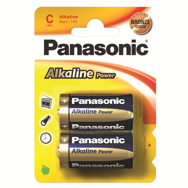 Panasonic C Battery Twin Pack