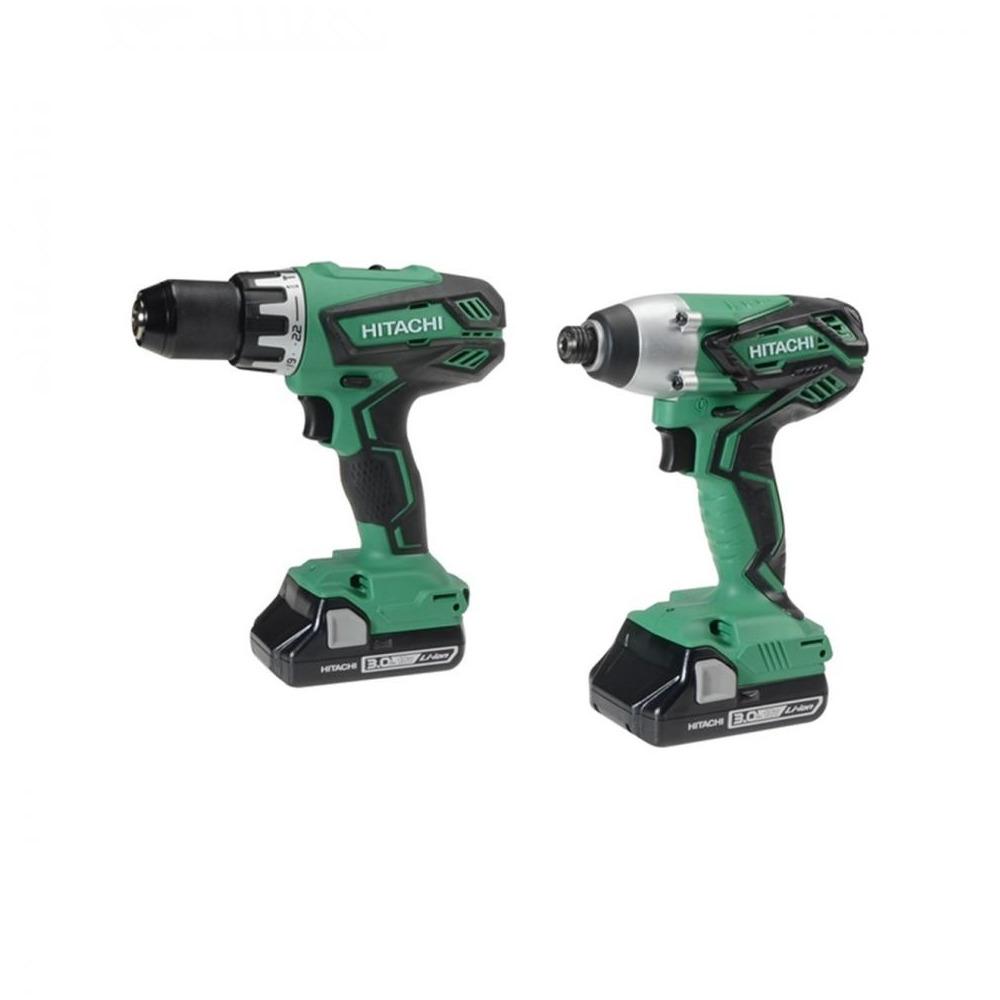 Hitachi - Combi & Impact Driver - 18V