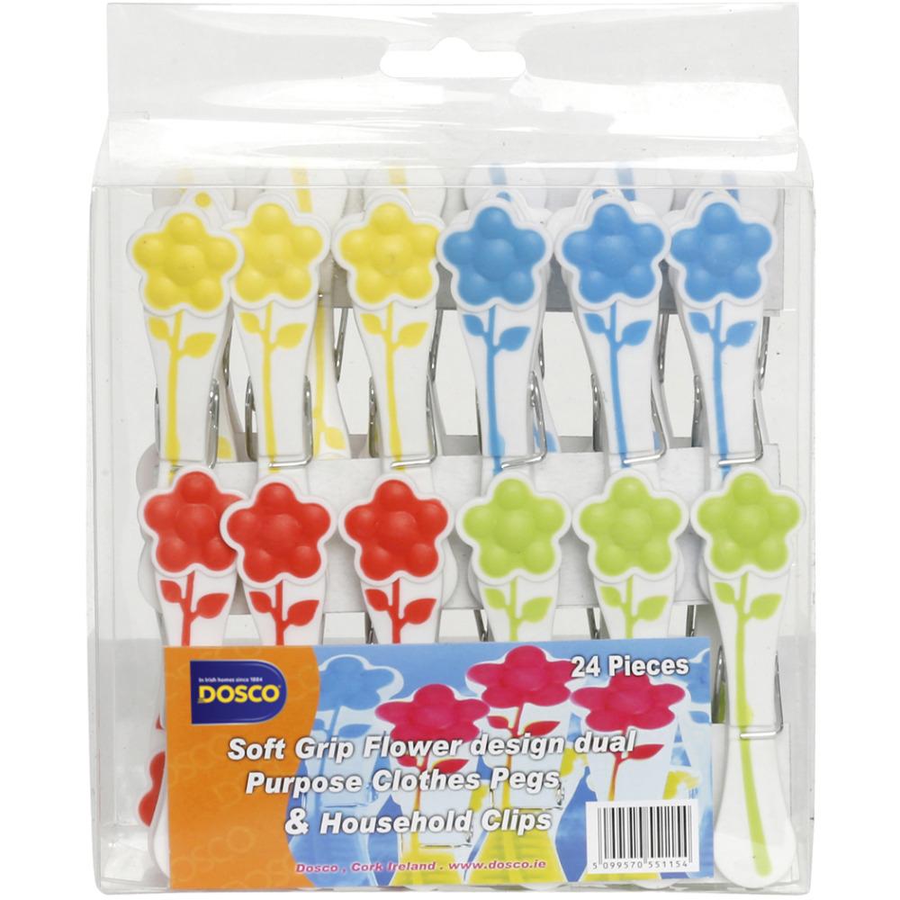 Dosco Clothes Pegs Flower