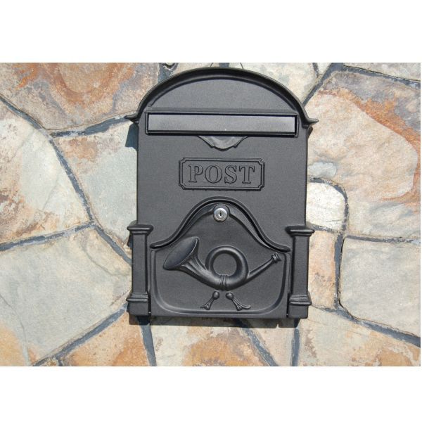 The Brosna Post Box Matt Black