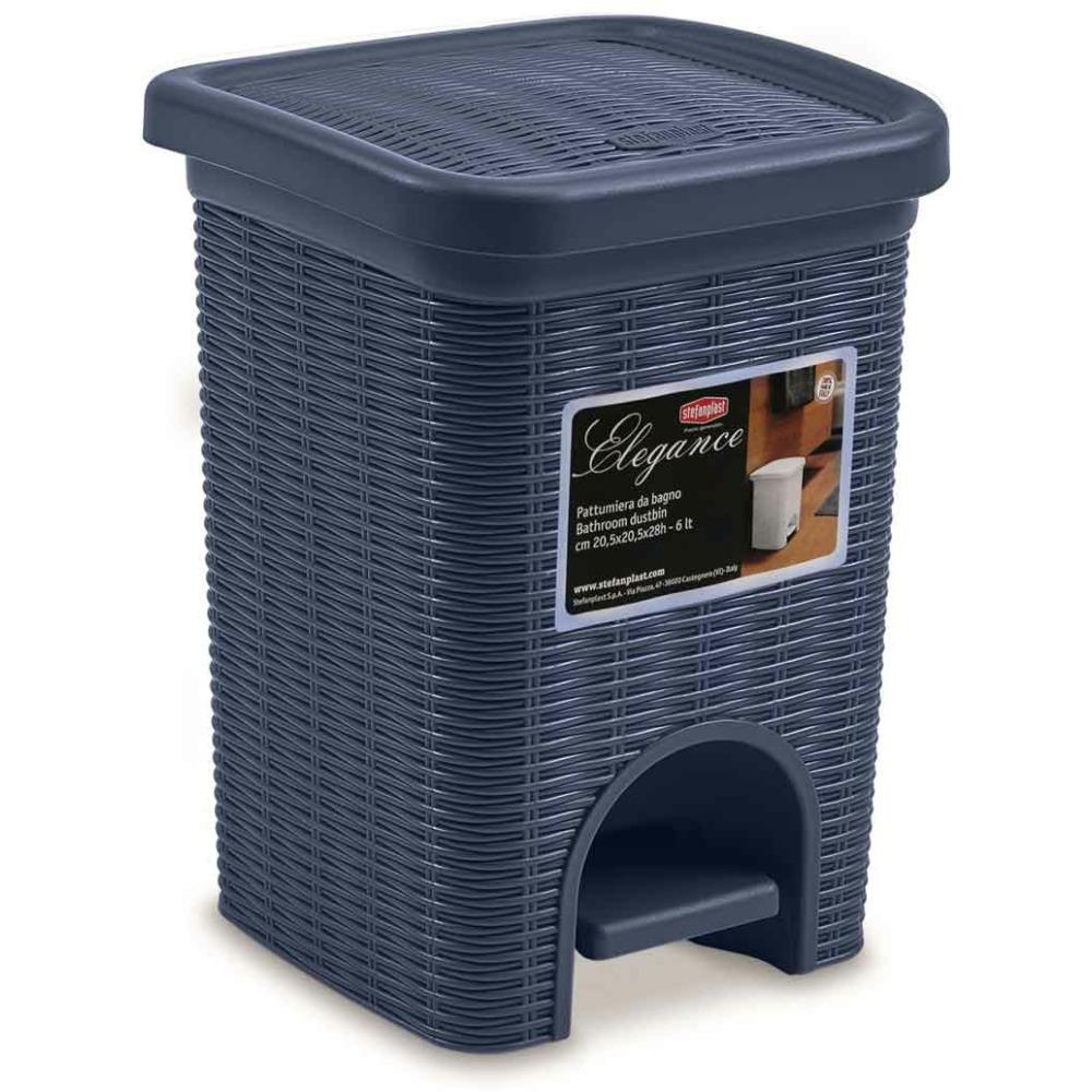 Elegance Dustbin Small 6L Navy Blue