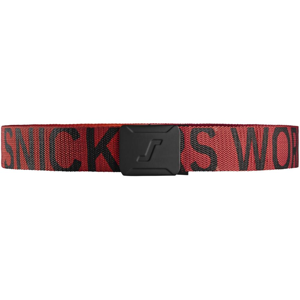 Snickers - Logo Belt - Chili RedBlack