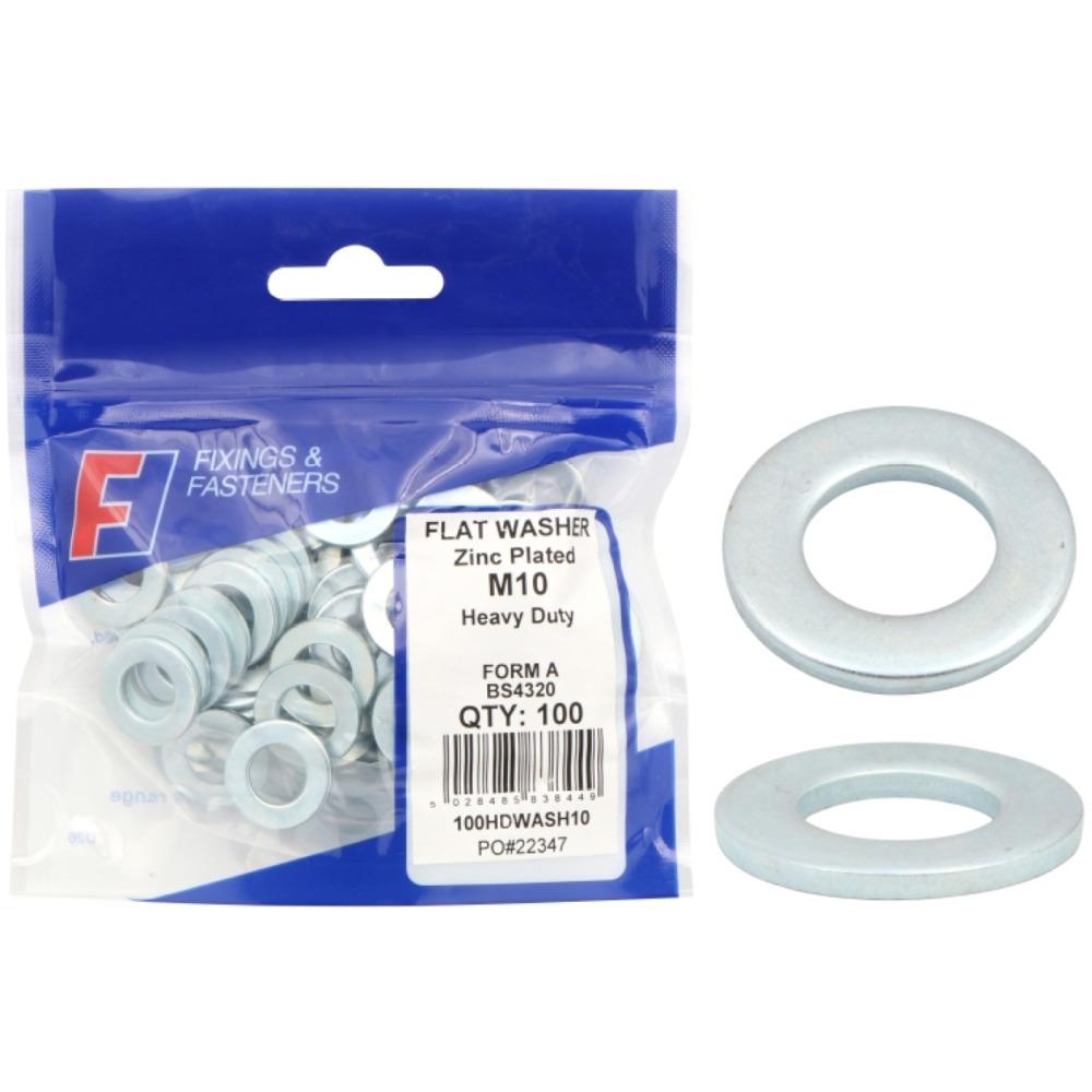Forgefix Prepack Washer From A Zinc Plated M10