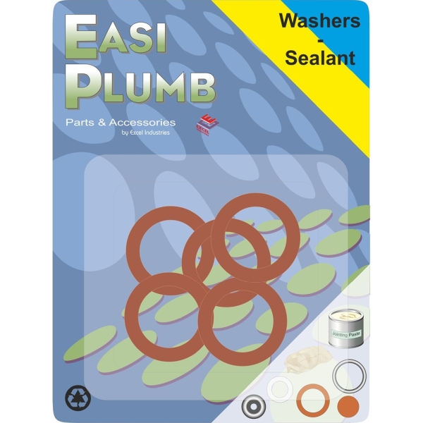 Easi Plumb 1/2" Fibre Washers
