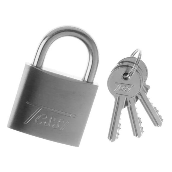 Tessi Stainless Steel Padlock, 50mm