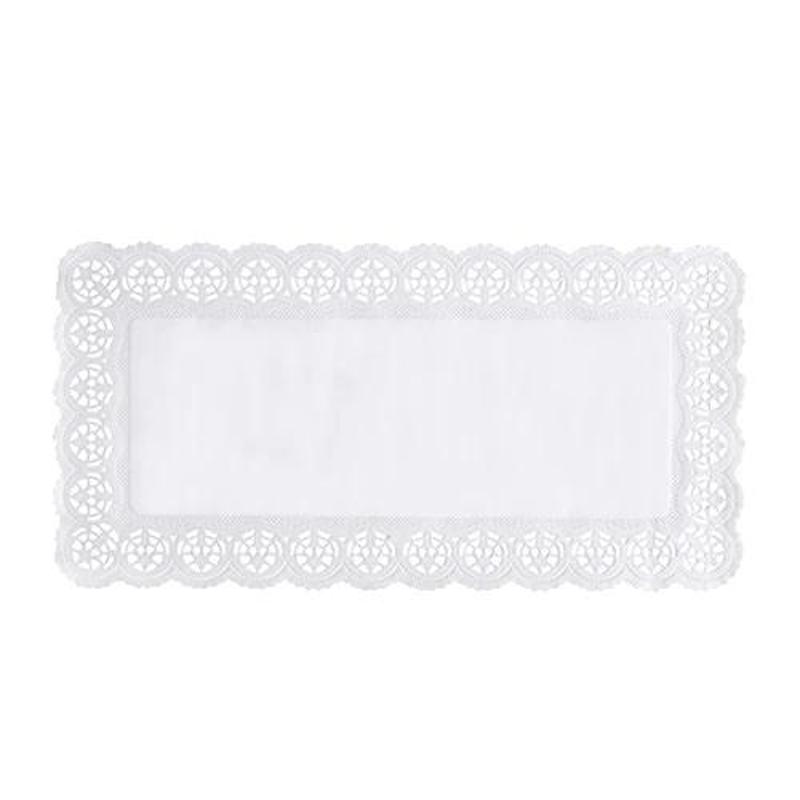Papstar Rectangle Cake Doilies 40cm X 20cm 6 Pack