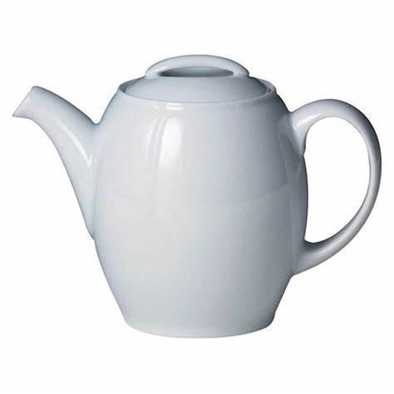 White By Denby Teapot