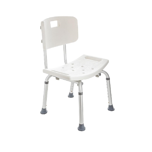 Living Plus Bath/ Shower Chair Back Height Adjusable