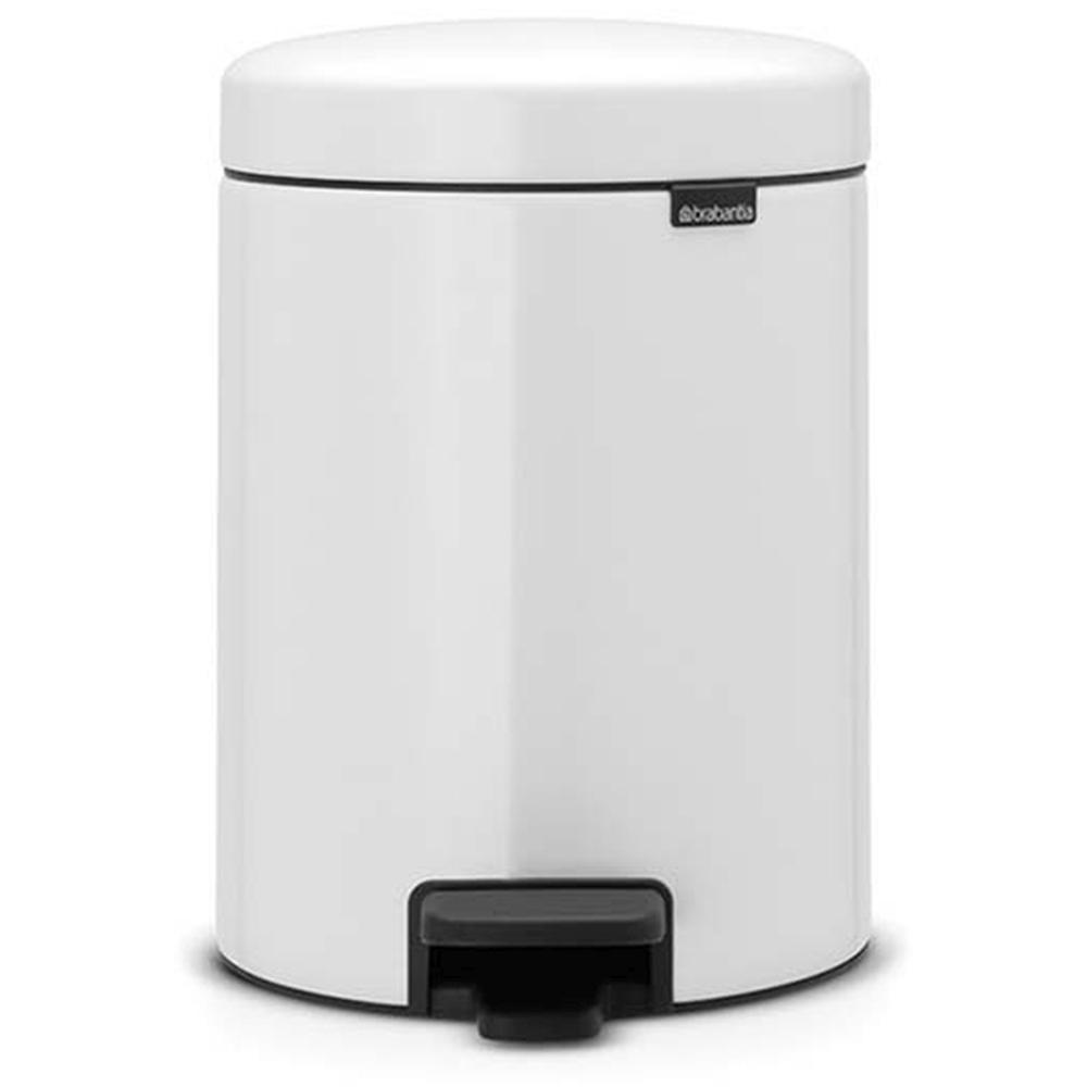 Brabantia New Icon Pedal Bin 5L White