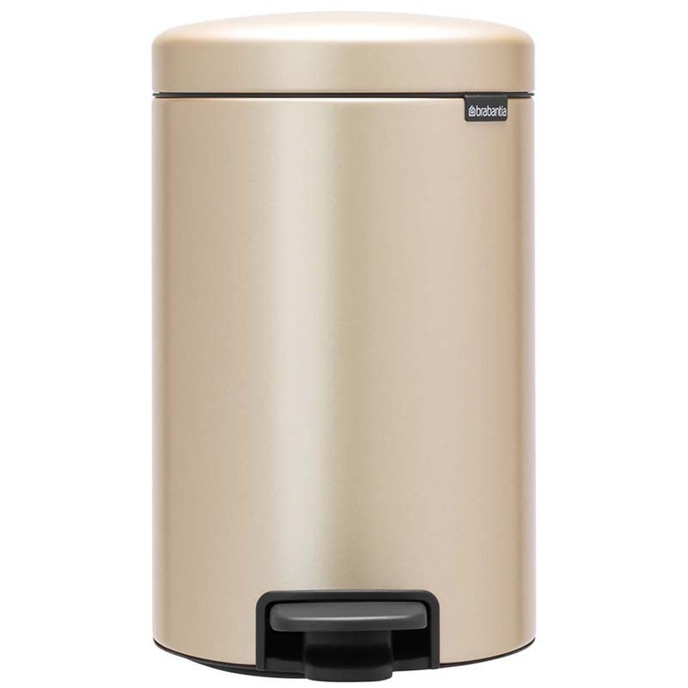 Brabantia New Icon Pedal Bin 12L Champagne