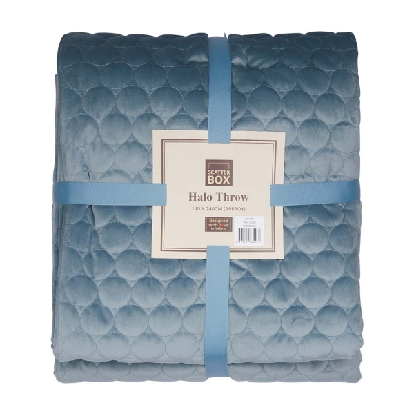 Scatterbox Halo 140X240cm Throw Cloud