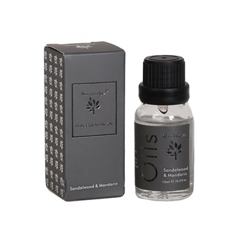 Sandalwood & Mandarin - Essential Oil By Woodbridge 15ml
