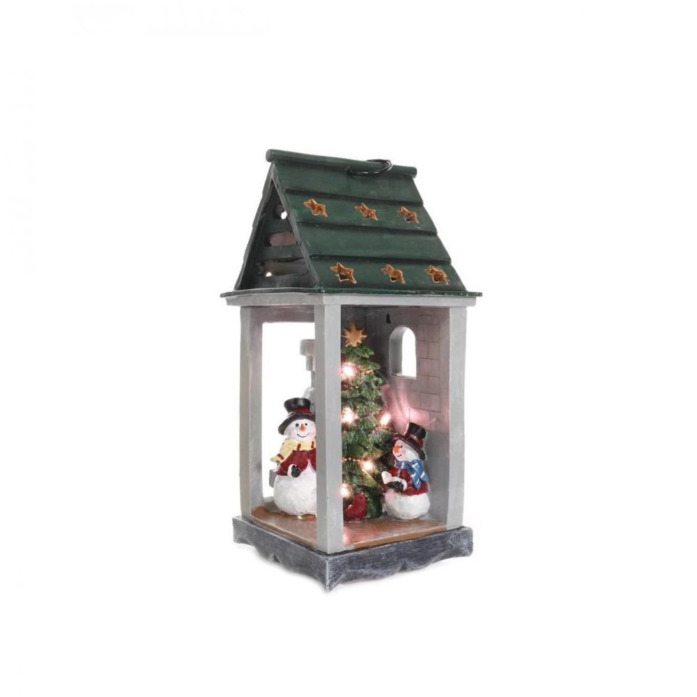 Jingles - Decorative Lantern With Snowman