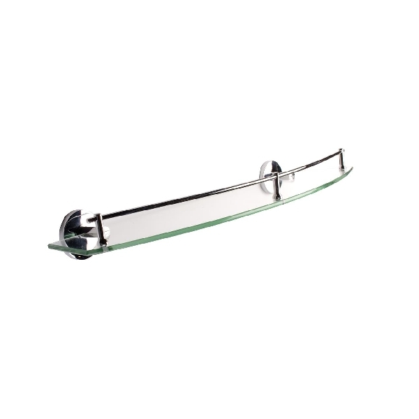 Tema Malmo Glass Shelf Chrome