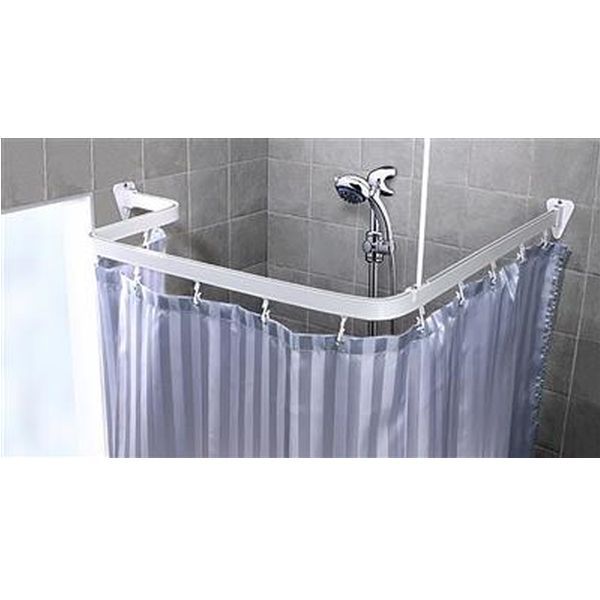 Euroshowers Contiflex Bendi Rail Track Silver