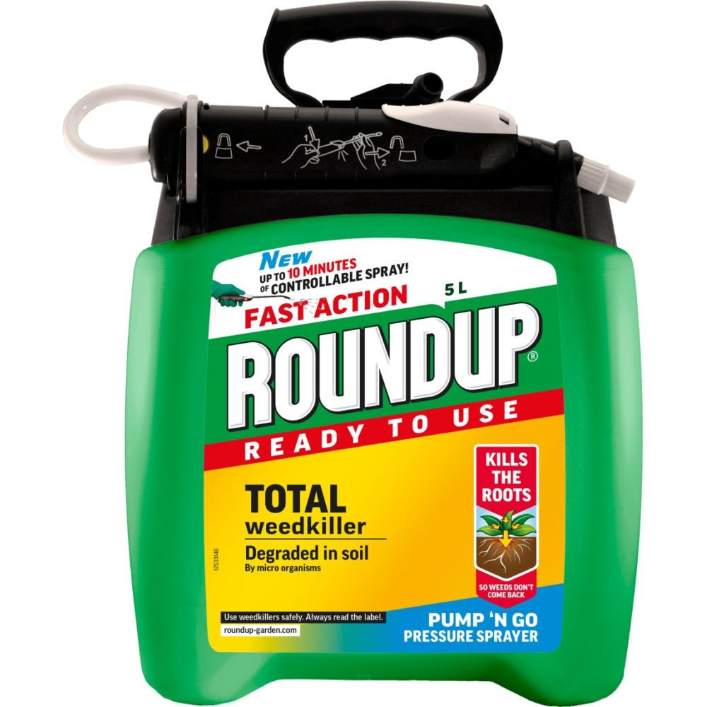 Roundup Total Fast Action Pump 'N Go Pump 5L