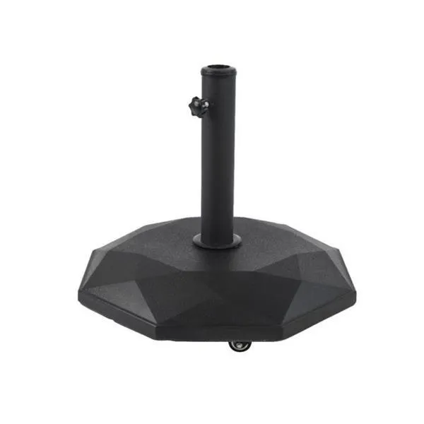 25kg Concrete Parasol Base On Wheels