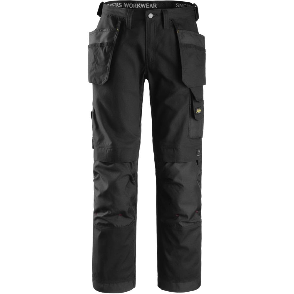 Snickers - Craftsmen Holster Pockets Trousers, Canvas+ - BlackBlack