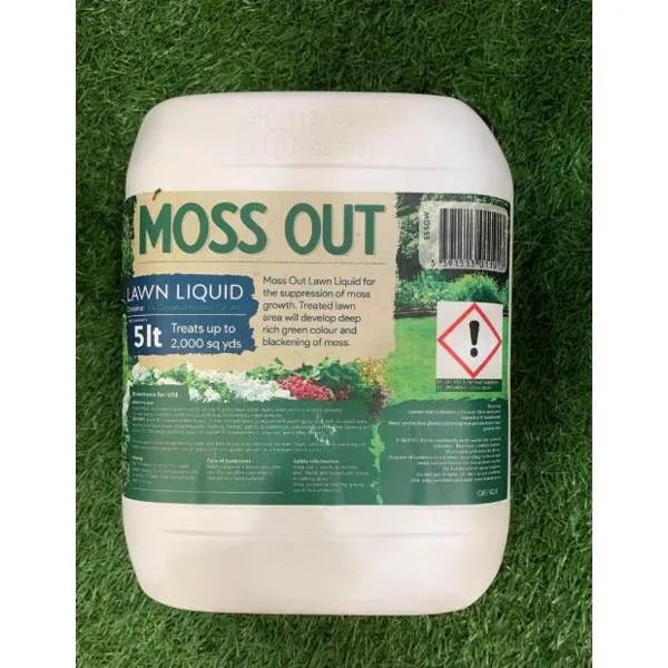 Mossout Lawn Liquid   5Ltr