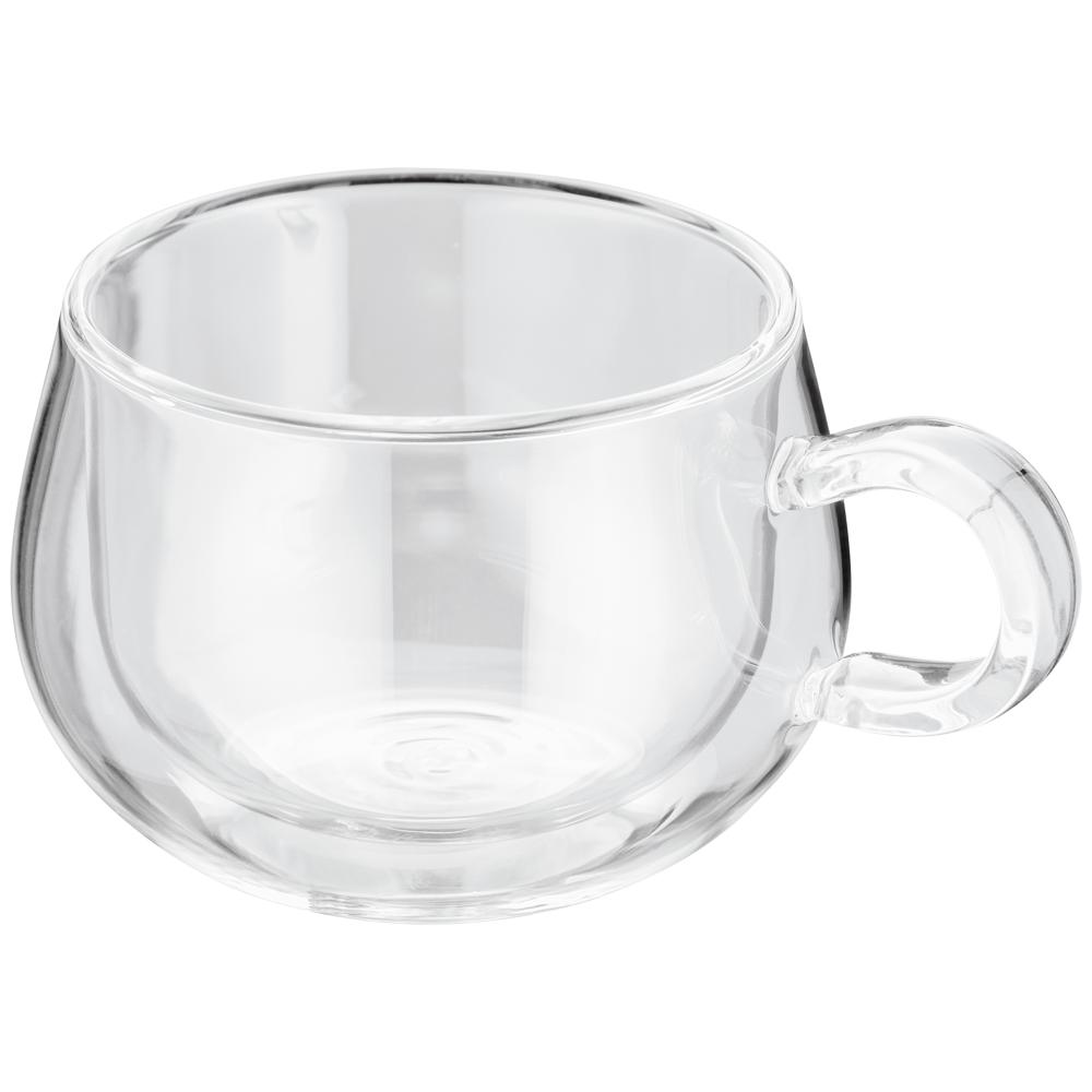 Judge Double Walled Glassware, 2 Piece Cappuccino Glass Set, 225ml