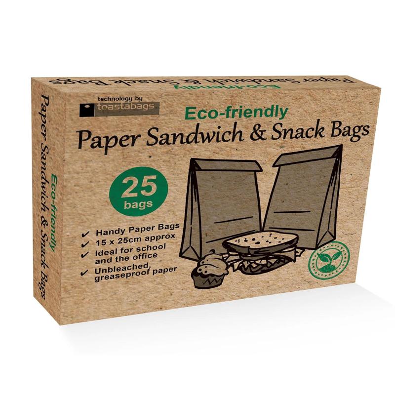 Planit Eco Paper Sandwich & Snack Bags