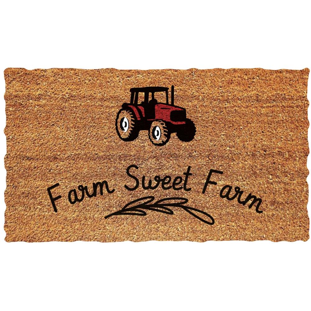 Dosco Coco Printed Mat Mixed- Farm 40cm X 70cm