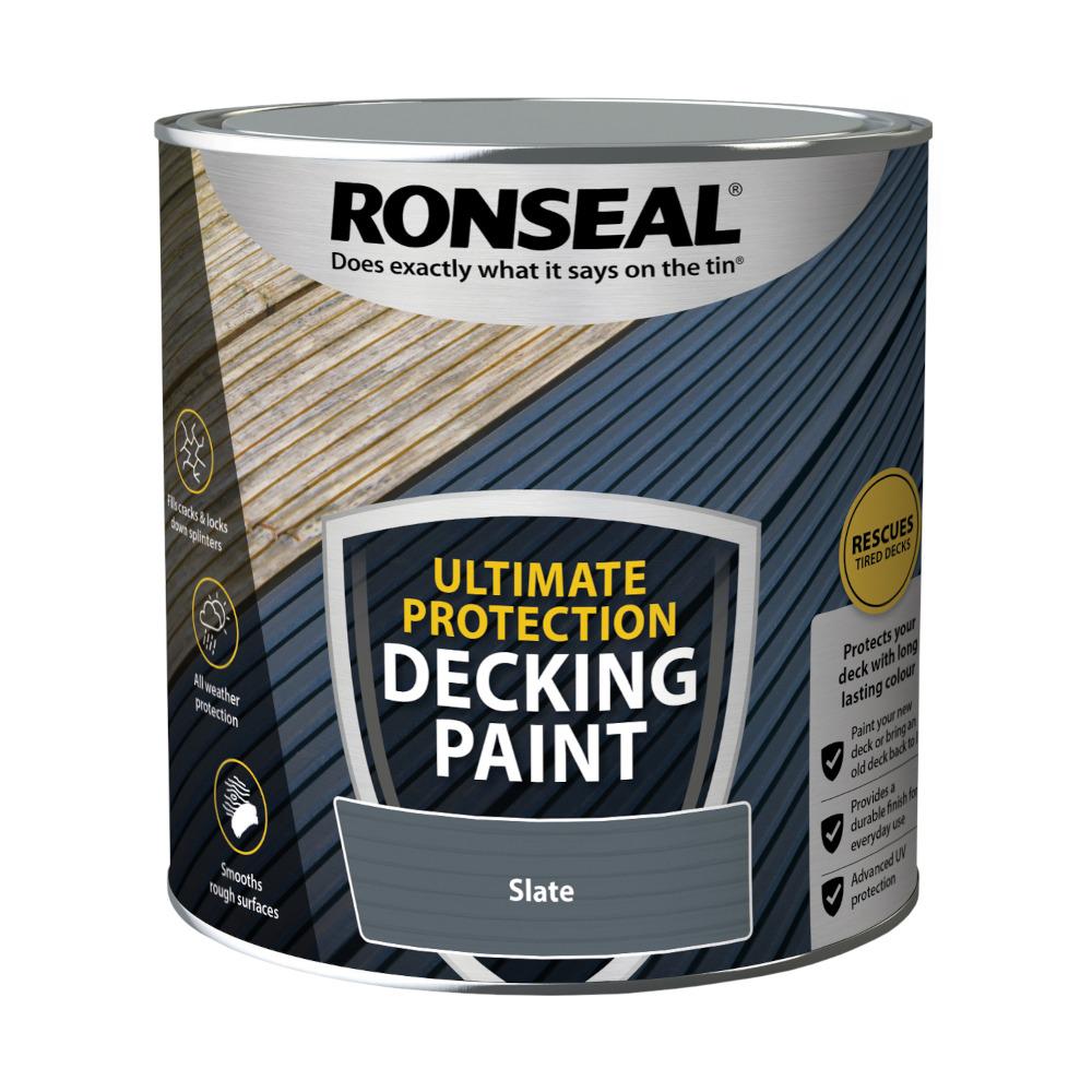 Ronseal Ultimate Protection Decking Paint Slate 2.5L