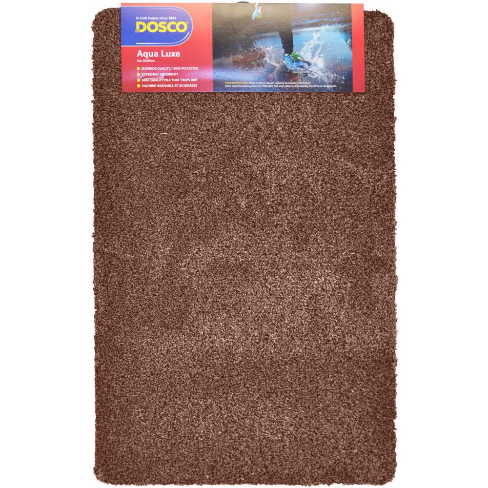 Aqualuxe Mat 50cm X 80cm Brown