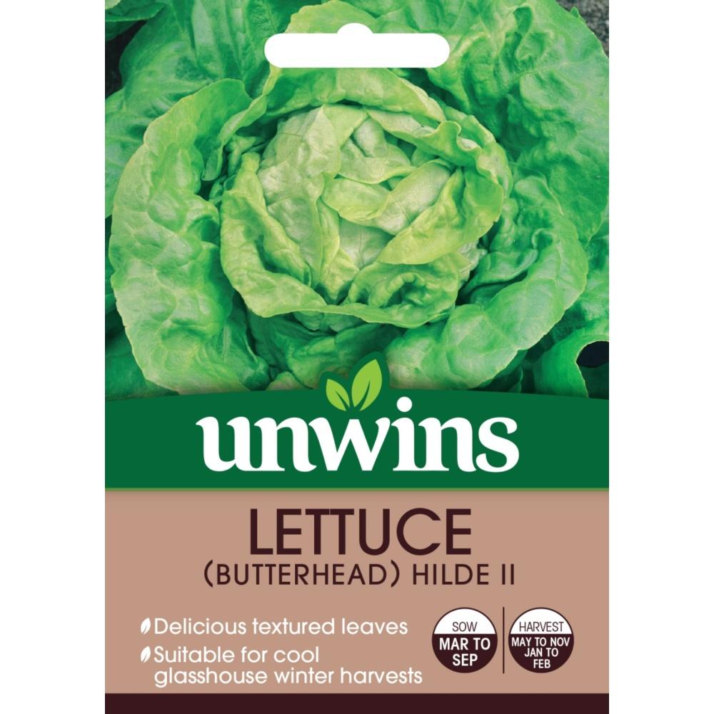 Unwins Lettuce (Butterhead) Hilde Ii